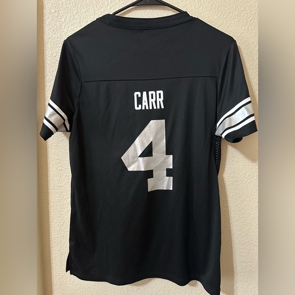 Majestic fan fashion Black and white Raiders jersey - Picture 5 of 6